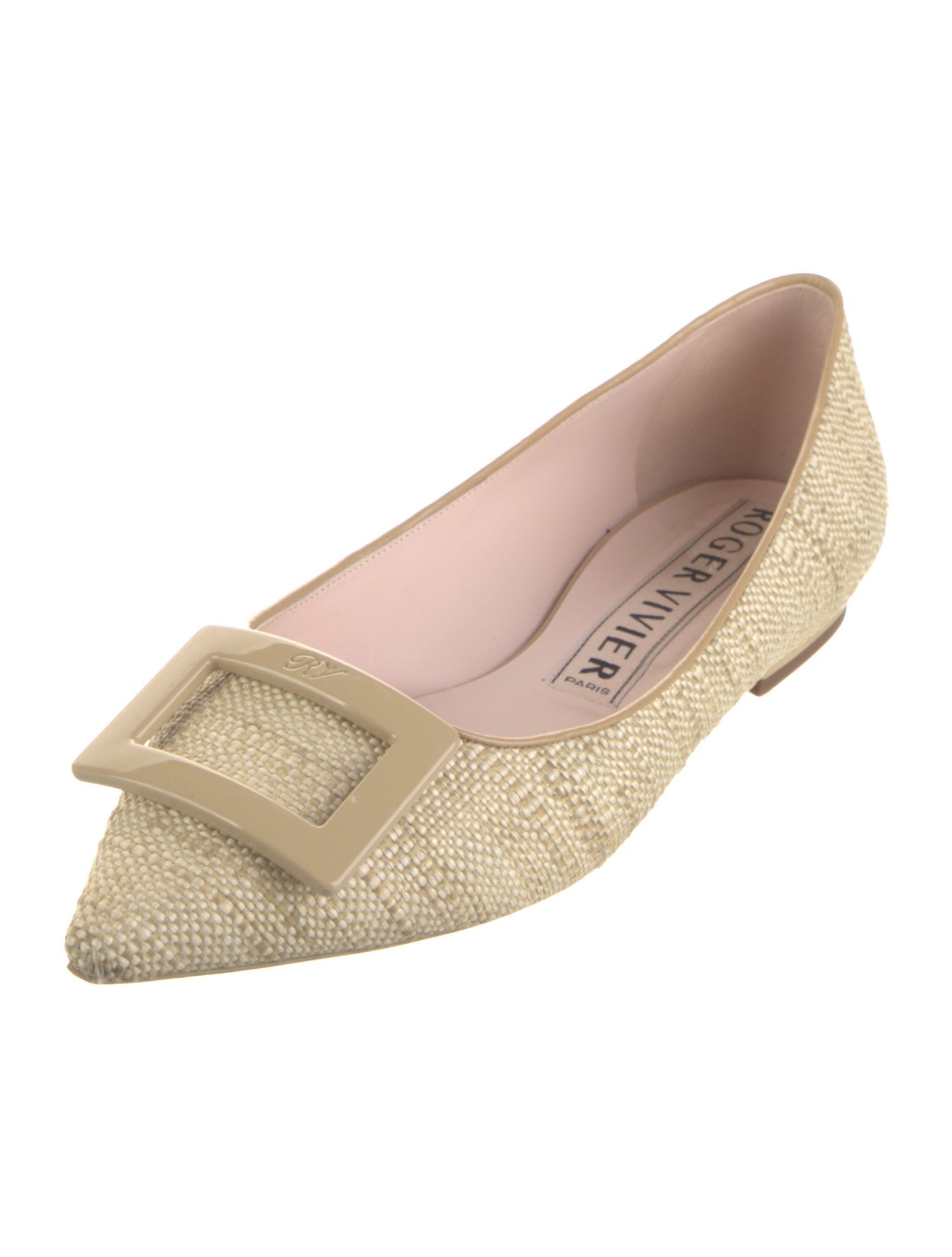 Roger Vivier Patterned Ballet Flats