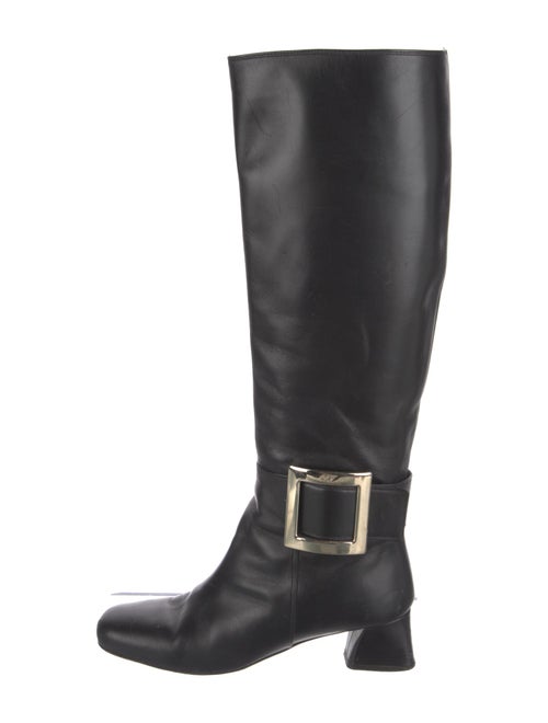 Roger Vivier Leather Riding Boots