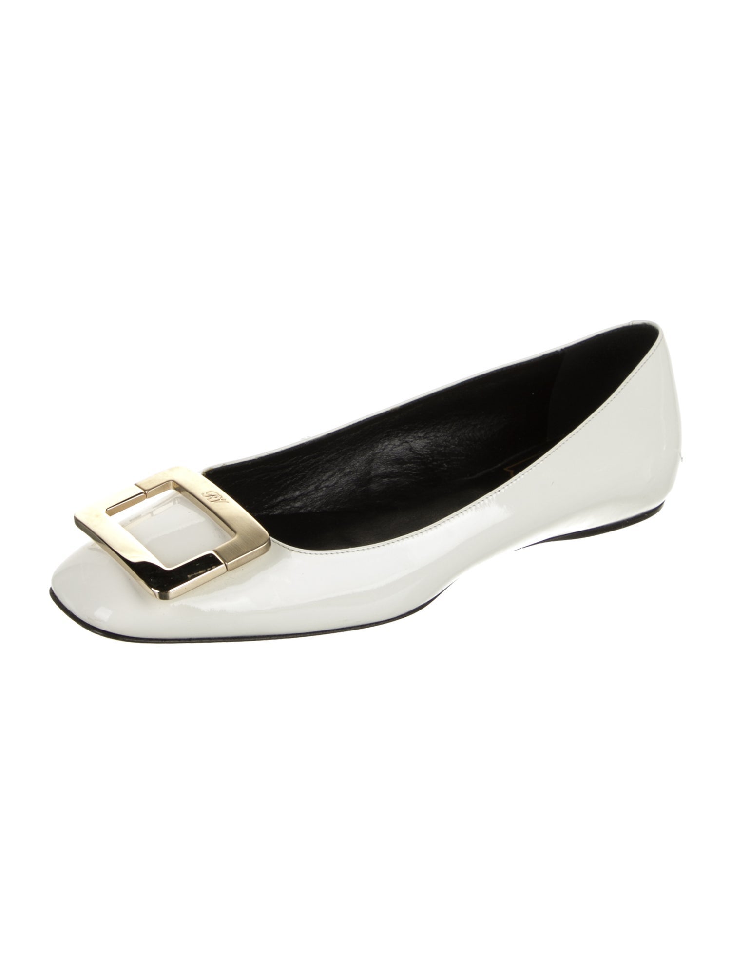 Roger Vivier Patent Leather Flats