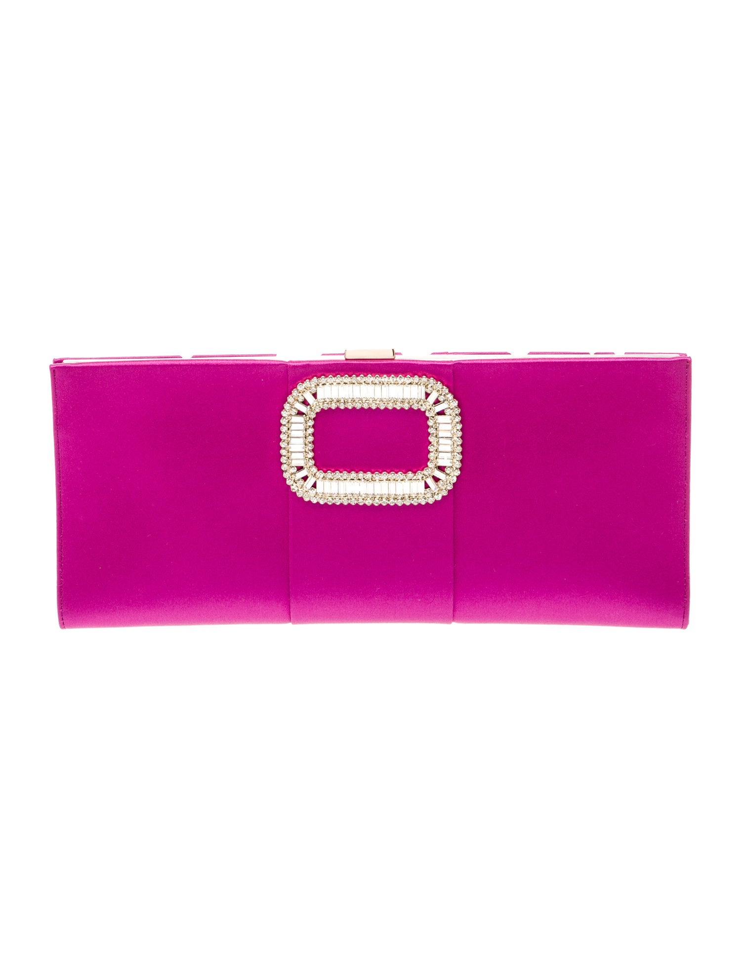 Roger Vivier Satin Clutch