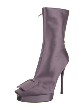 Roger Vivier Satin Boots