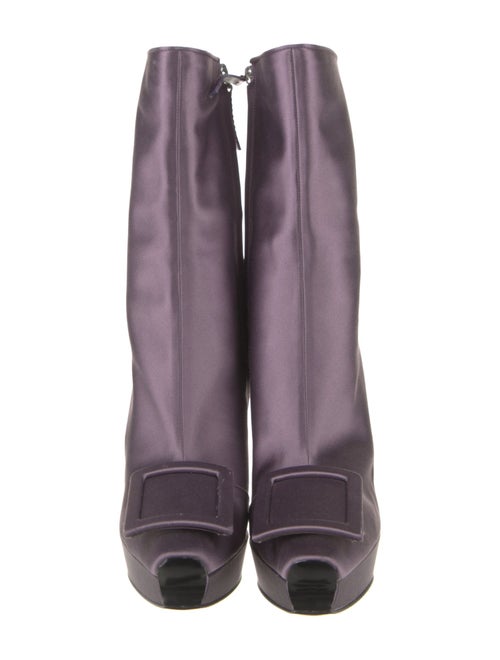 Roger Vivier Satin Boots