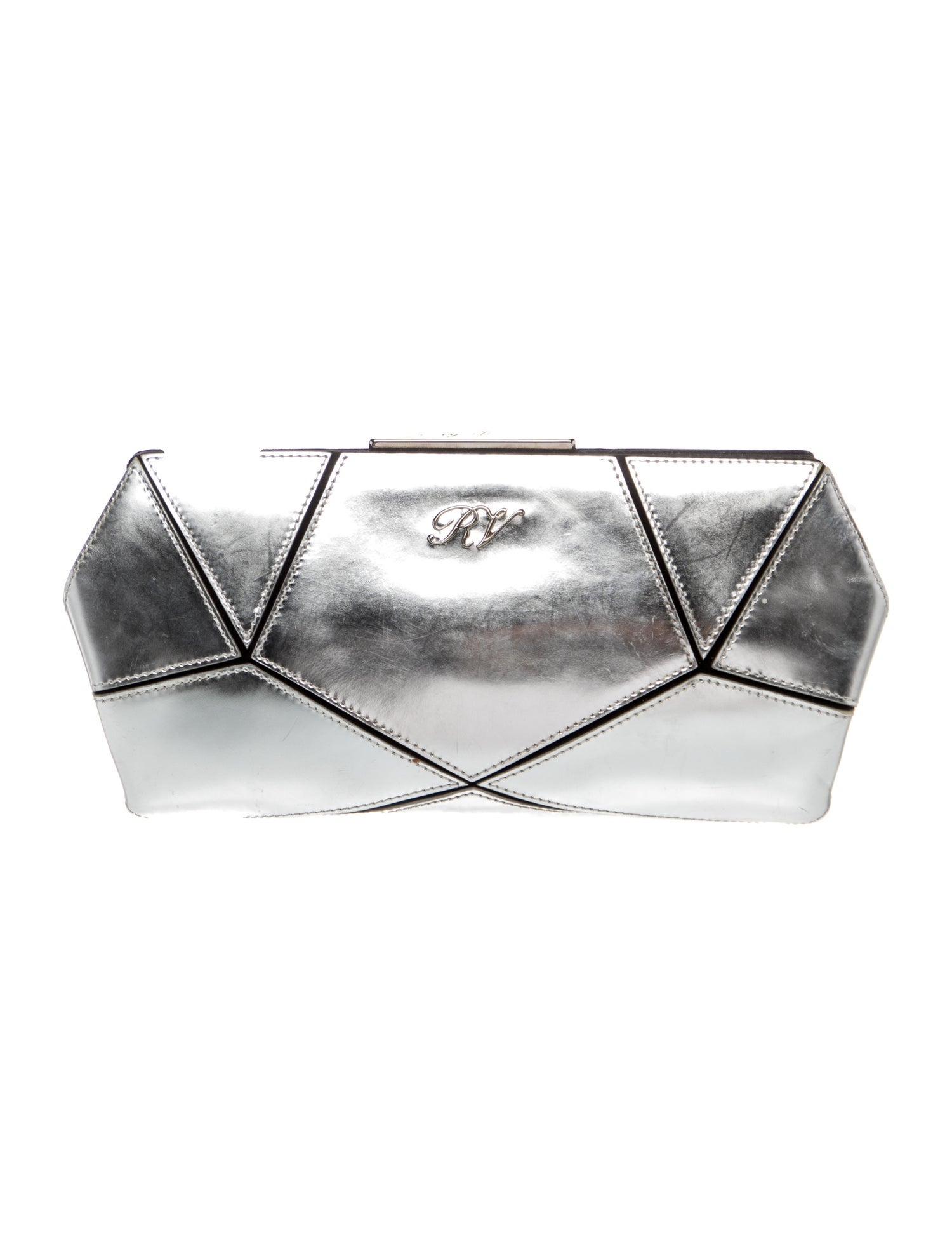 Roger Vivier Leather Clutch