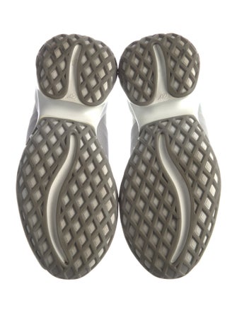 Roger Vivier Printed Crystal Embellishments Sneakers