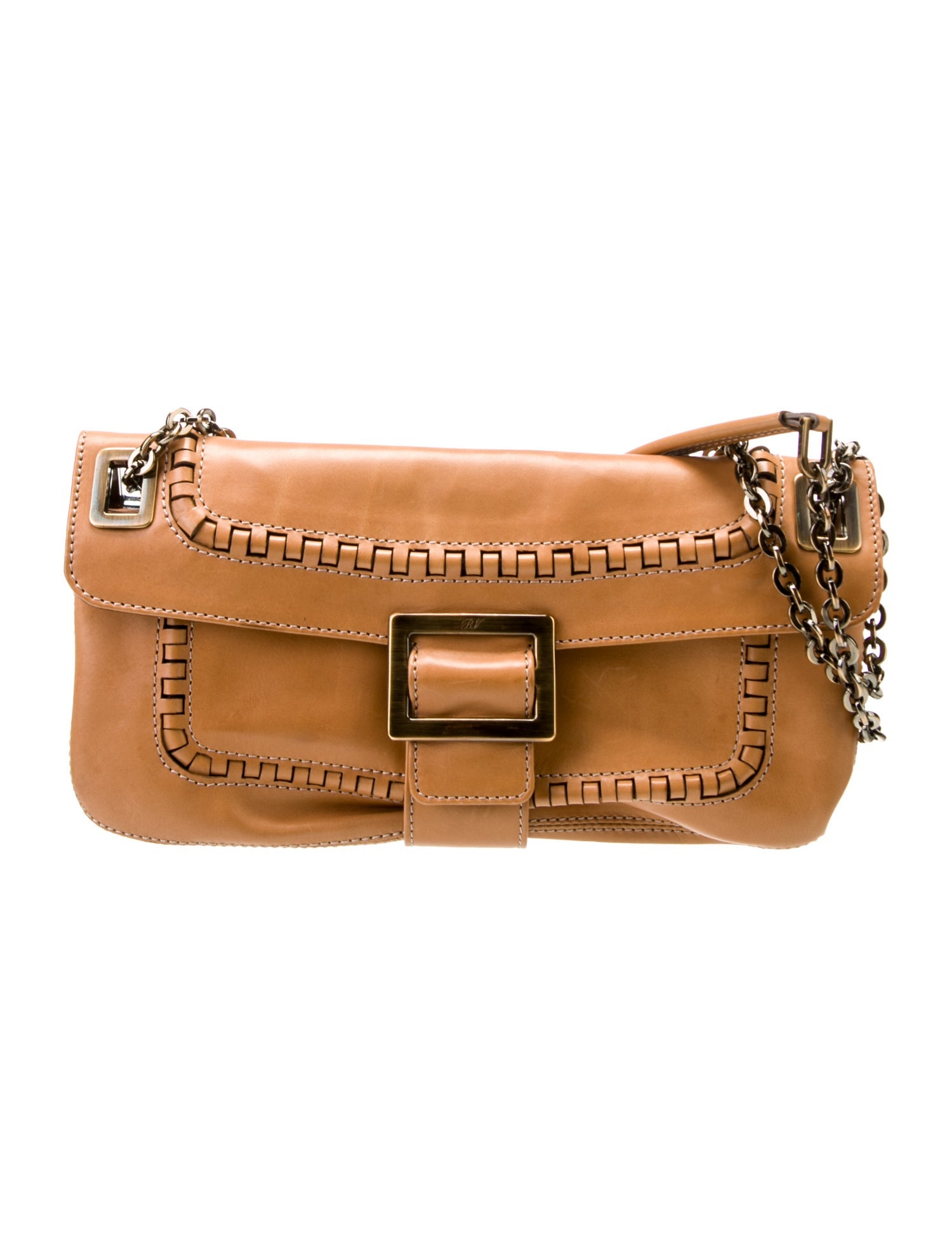 Roger Vivier Leather Crossbody Bag