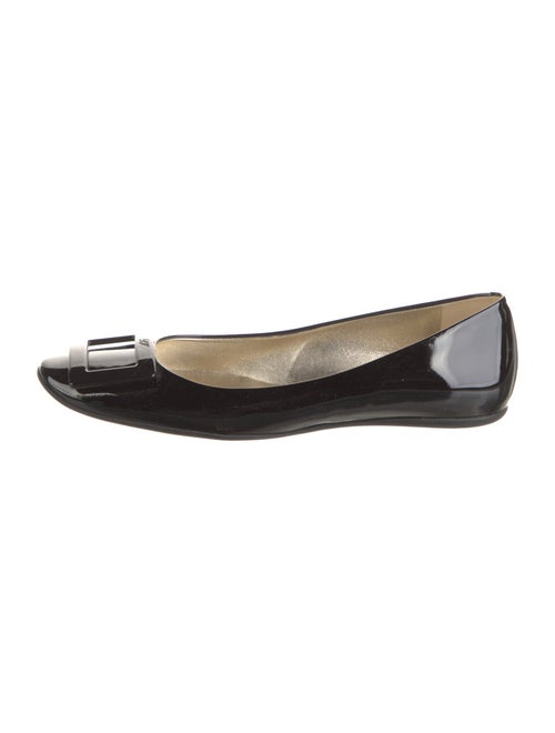 Roger Vivier Patent Leather Ballet Flats