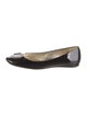 Roger Vivier Patent Leather Ballet Flats