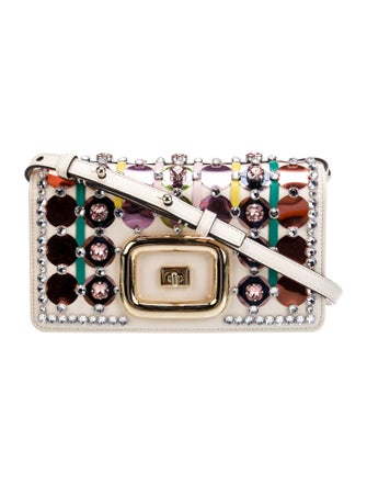 Roger Vivier Leather Crossbody Bag