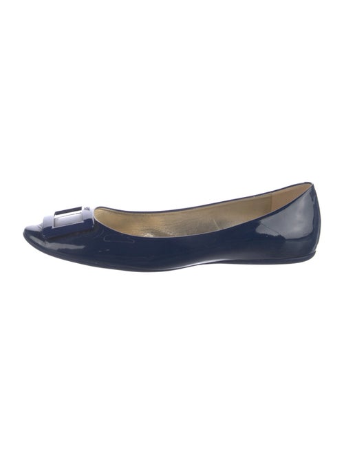 Roger Vivier Patent Leather Ballet Flats