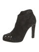 Roger Vivier Suede Studded Accents Boots