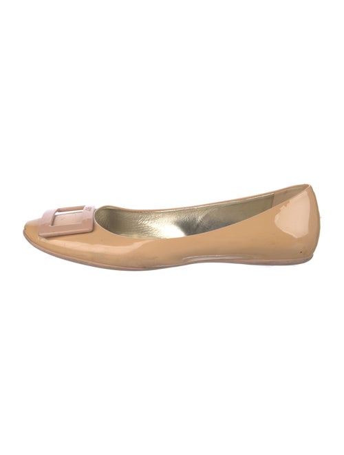 Roger Vivier Patent Leather Ballet Flats