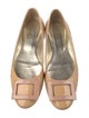 Roger Vivier Patent Leather Ballet Flats