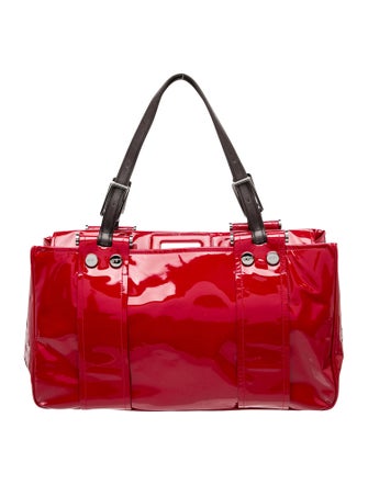 Roger Vivier Patent Leather Top Handle Bag