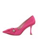 Roger Vivier Satin Bow Accents Pumps