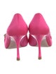 Roger Vivier Satin Bow Accents Pumps