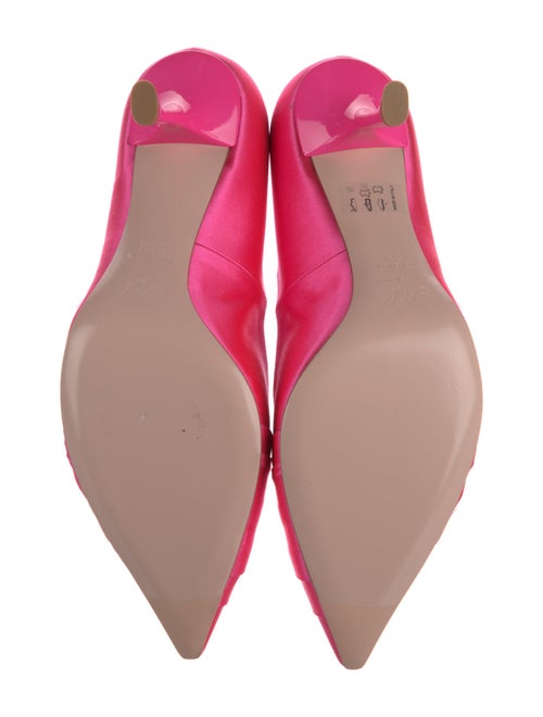Roger Vivier Satin Bow Accents Pumps