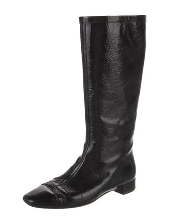 Roger Vivier Patent Leather Riding Boots