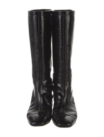 Roger Vivier Patent Leather Riding Boots