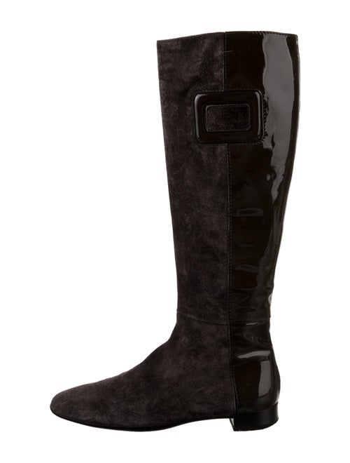 Roger Vivier Suede Riding Boots