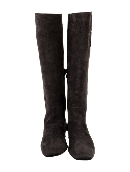 Roger Vivier Suede Riding Boots