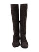 Roger Vivier Suede Riding Boots