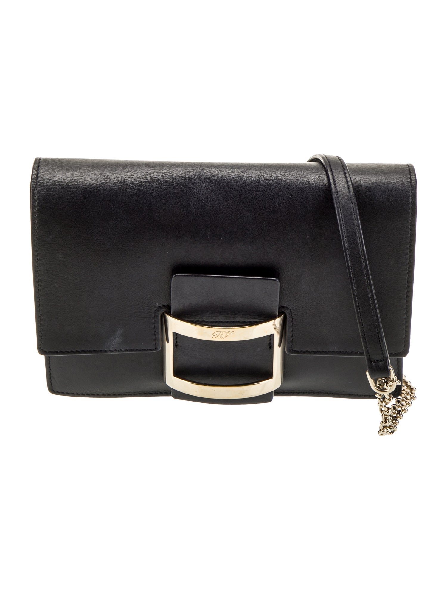 Roger Vivier Leather Crossbody Bag