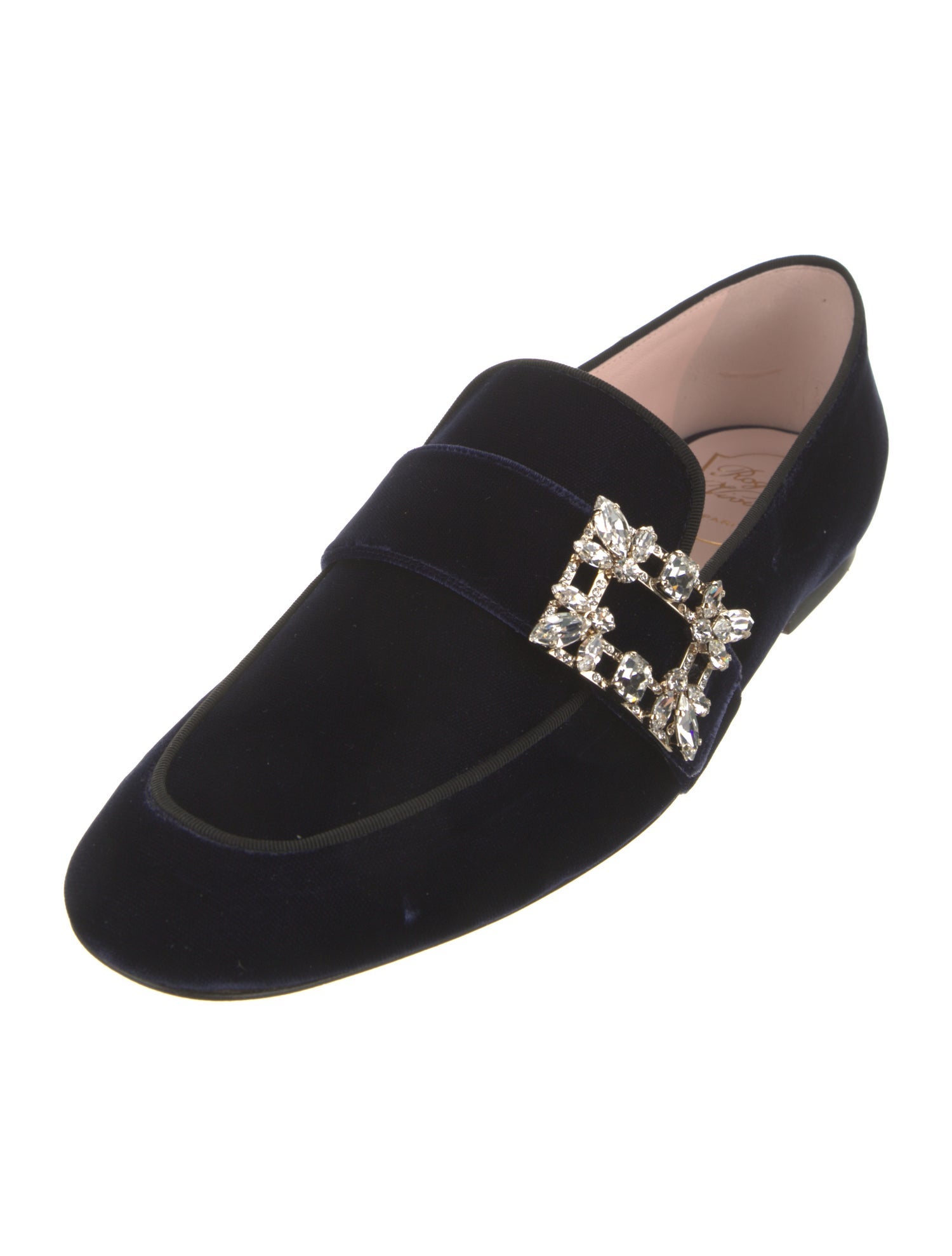Roger Vivier Velvet Loafers