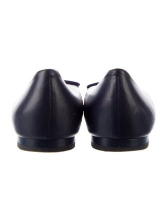 Roger Vivier Leather Flats