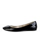 Roger Vivier Patent Leather Ballet Flats