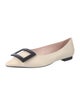Roger Vivier Leather Ballet Flats