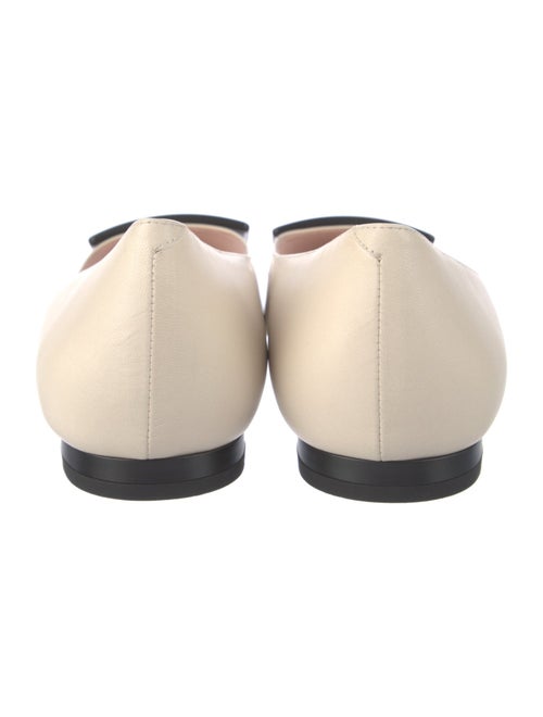 Roger Vivier Leather Ballet Flats