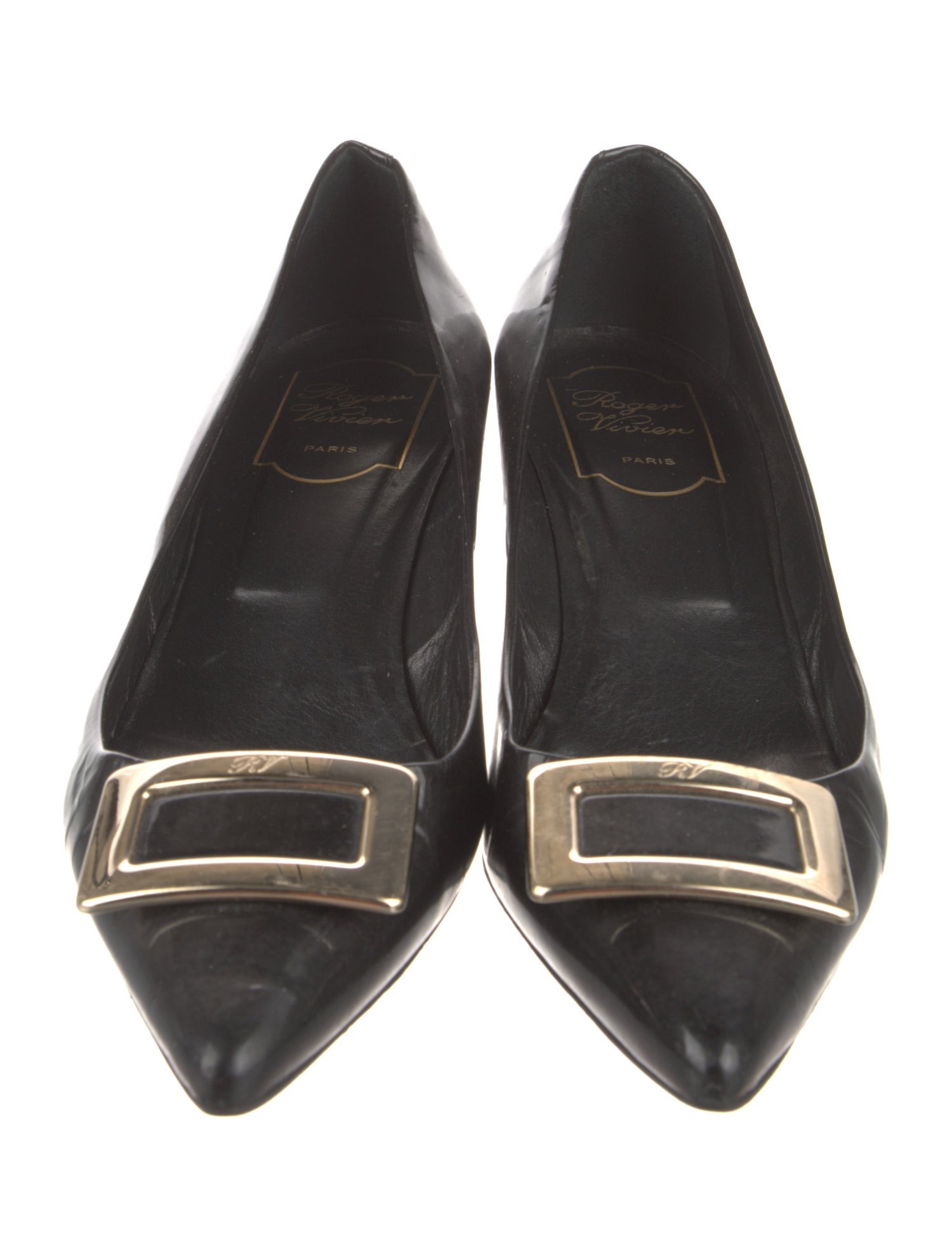 Roger Vivier Patent Leather Pumps