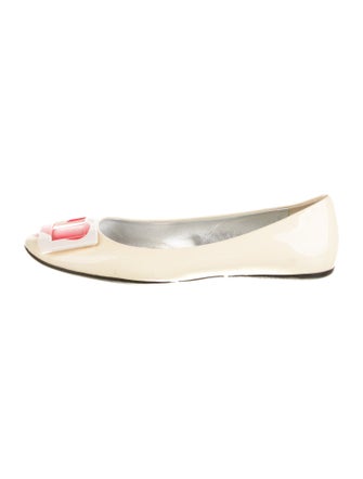 Roger Vivier Patent Leather Flats