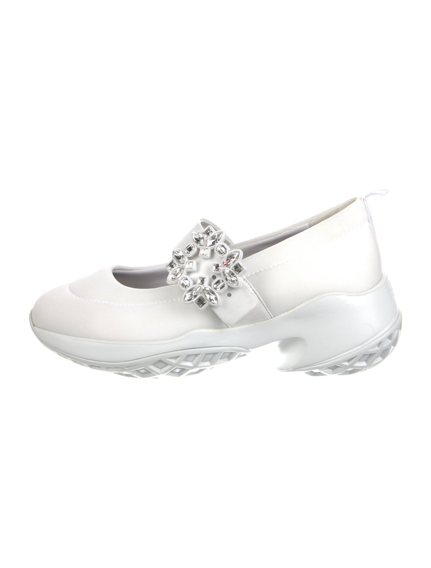 Roger Vivier Crystal Embellishments Sneakers