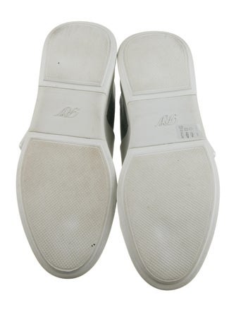 Roger Vivier Leather Colorblock Pattern Sneakers