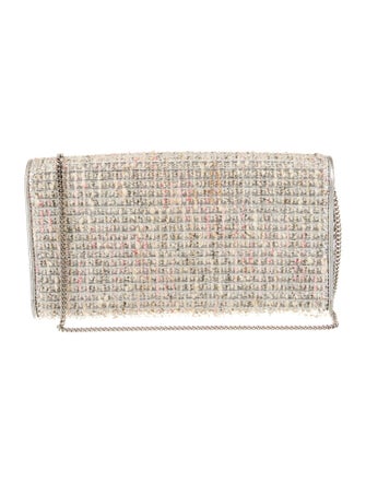 Roger Vivier Tweed Clutch