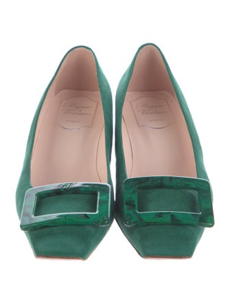 Roger Vivier Suede Pumps
