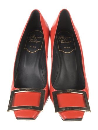 Roger Vivier Patent Leather Ballet Flats