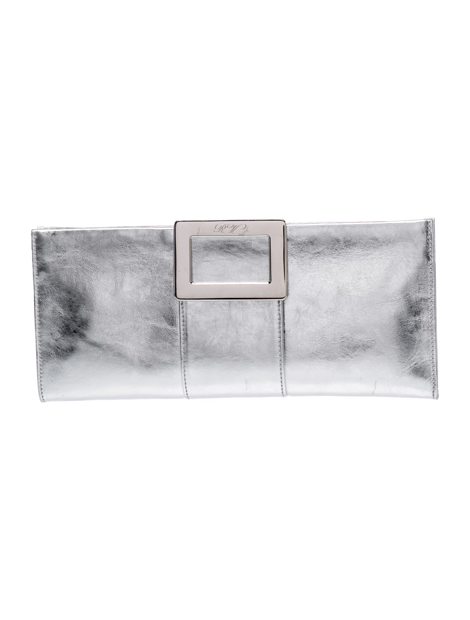 Roger Vivier Leather Clutch