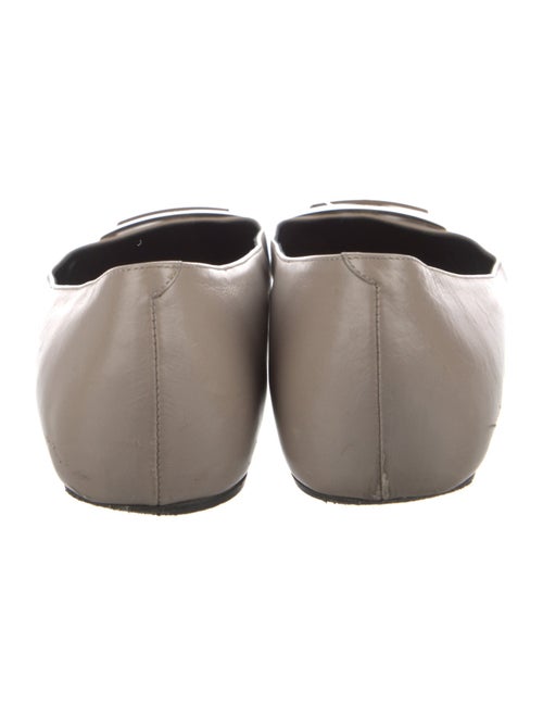Roger Vivier Leather Ballet Flats