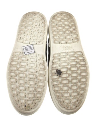 Roger Vivier Patent Leather Crystal Embellishments Sneakers