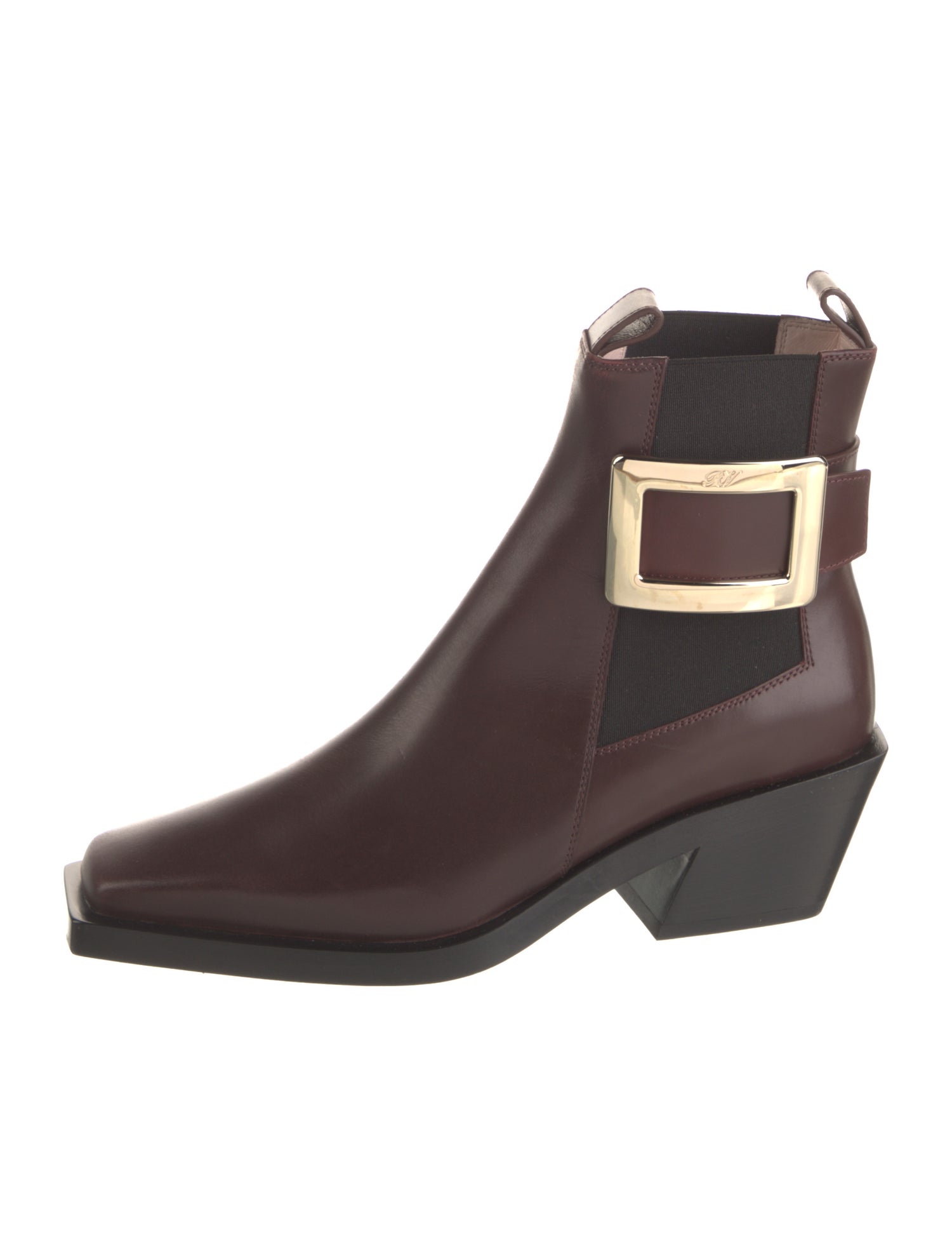 Roger Vivier Leather Chelsea Boots