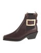 Roger Vivier Leather Chelsea Boots
