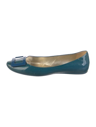 Roger Vivier Patent Leather Flats