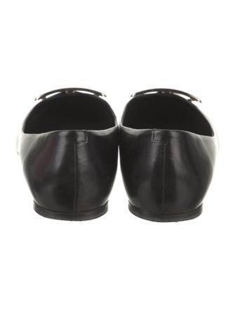 Roger Vivier Leather Ballet Flats