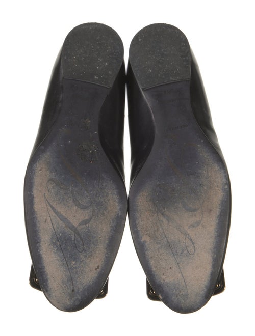 Roger Vivier Leather Ballet Flats
