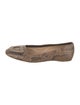 Roger Vivier Snakeskin Animal Print Ballet Flats