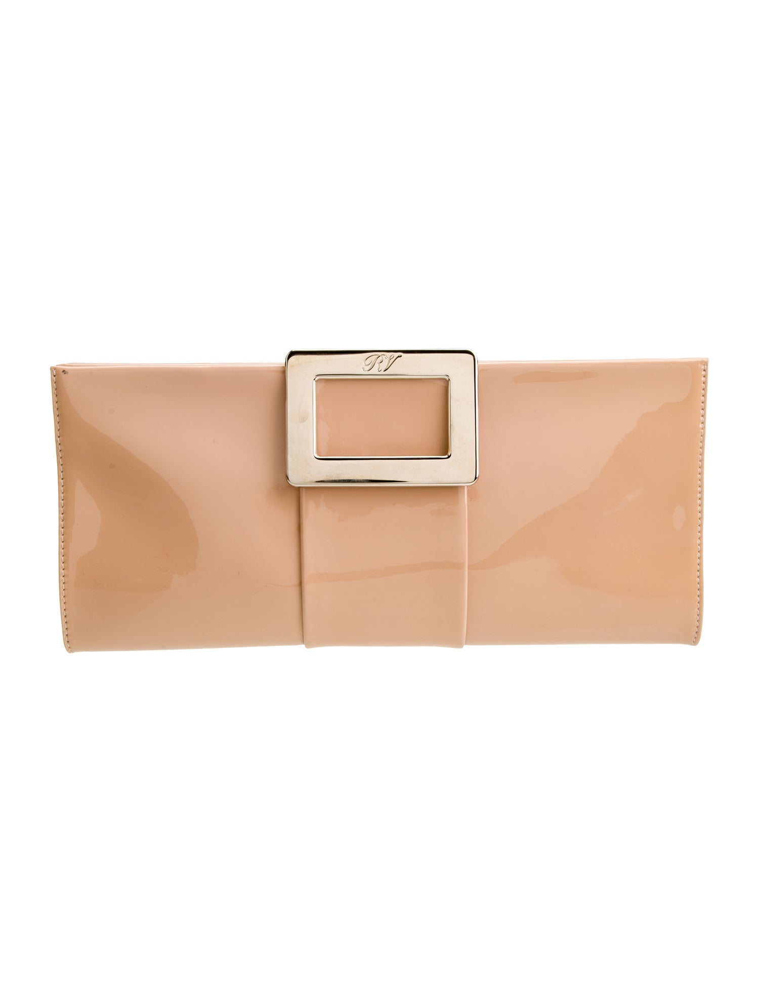 Roger Vivier Patent Leather Clutch