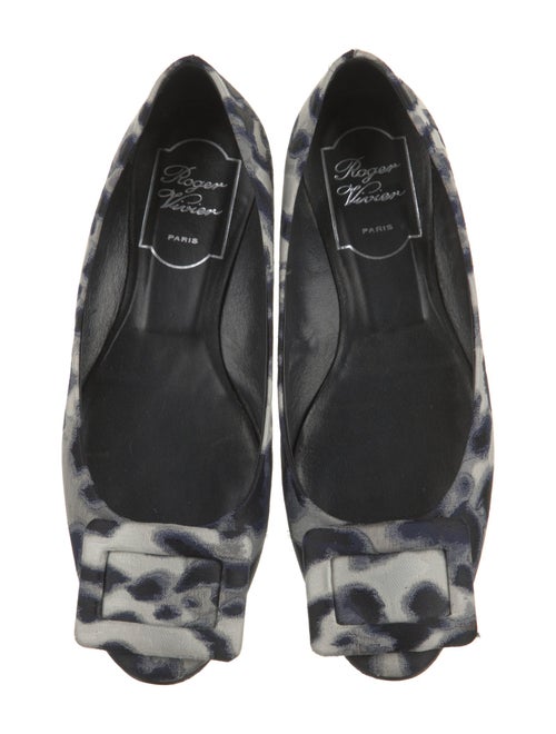 Roger Vivier Printed Flats