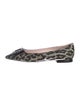 Roger Vivier Animal Print Ballet Flats